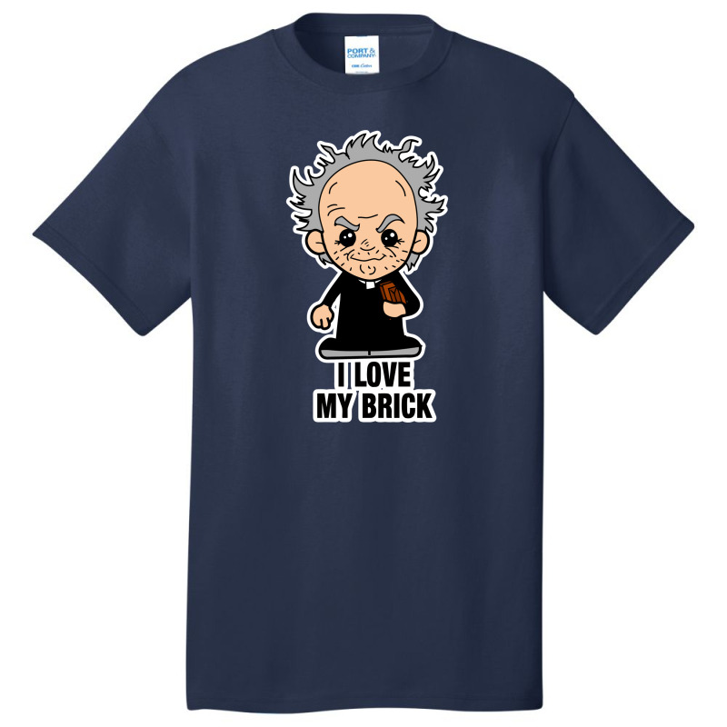 Lil Father Jack   Brick Father Ted Basic T-shirt by xmiddlex | Artistshot