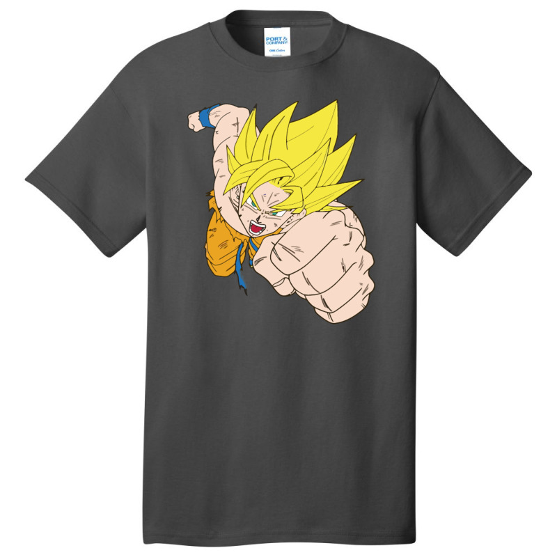 Goku Basic T-shirt by haydar | Artistshot