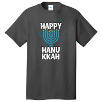 Happy Hanukkah Basic T-shirt | Artistshot