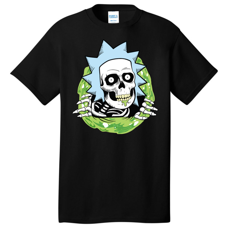 Wrecked Skull Basic T-shirt by haydar | Artistshot