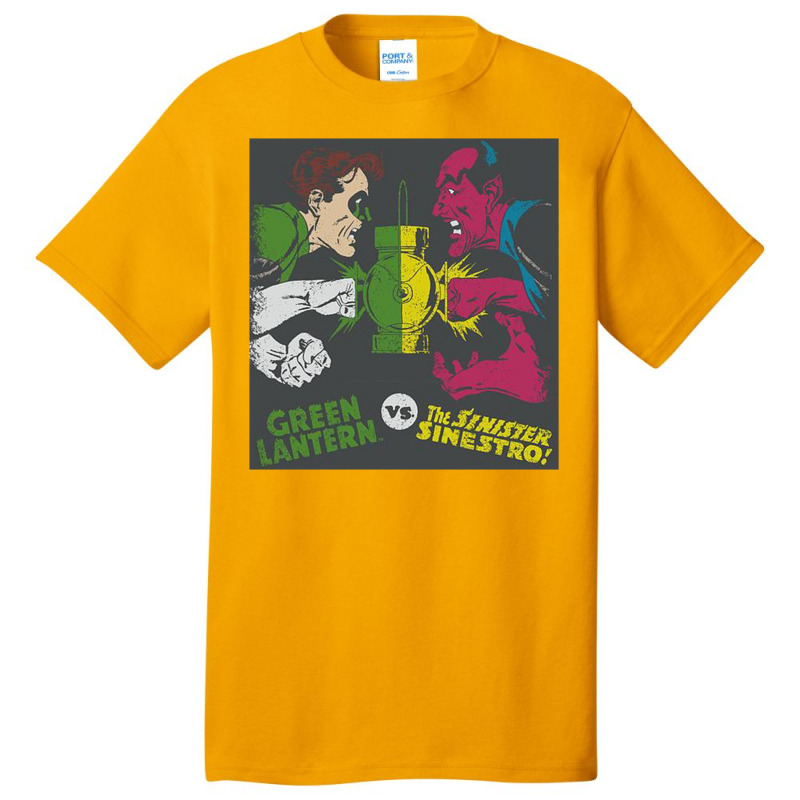 Dc, Gl Vs Sinestro, Basic T-shirt by mydepictionaddiction | Artistshot