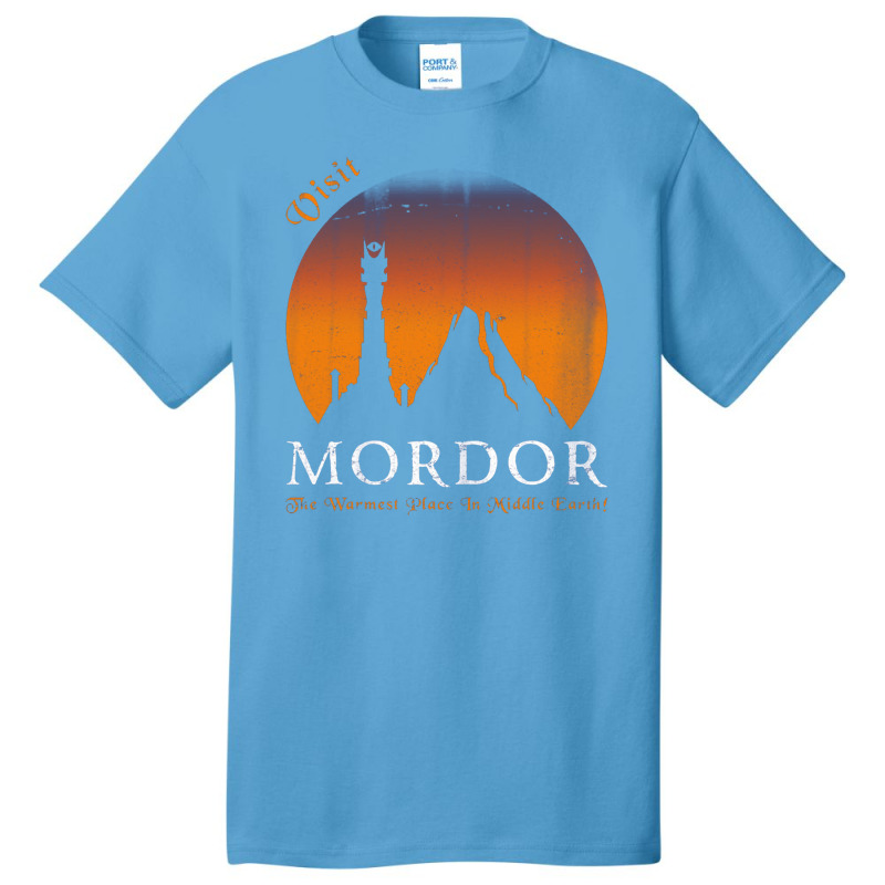 Visit Mordor,mordor Basic T-shirt by creepysatan | Artistshot