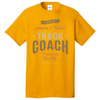 Funny Track Coach Job Occupation Basic T-shirt | Artistshot