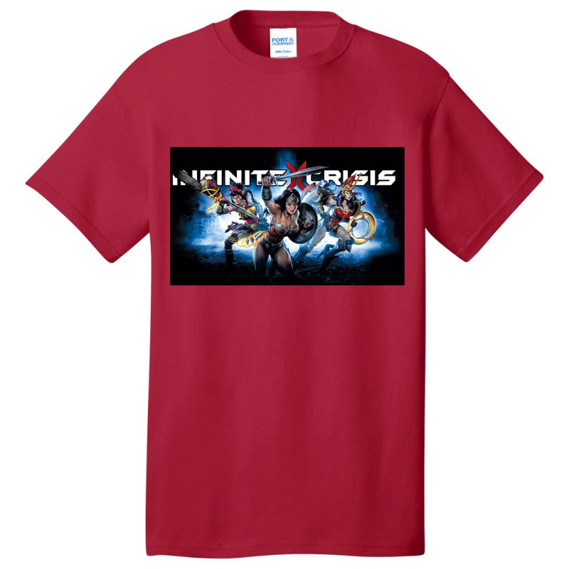 Infinite Crisis, Ic Blue, Basic T-shirt by comedysportzpodcast | Artistshot