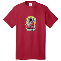 Astronaut Buddha Basic T-shirt | Artistshot