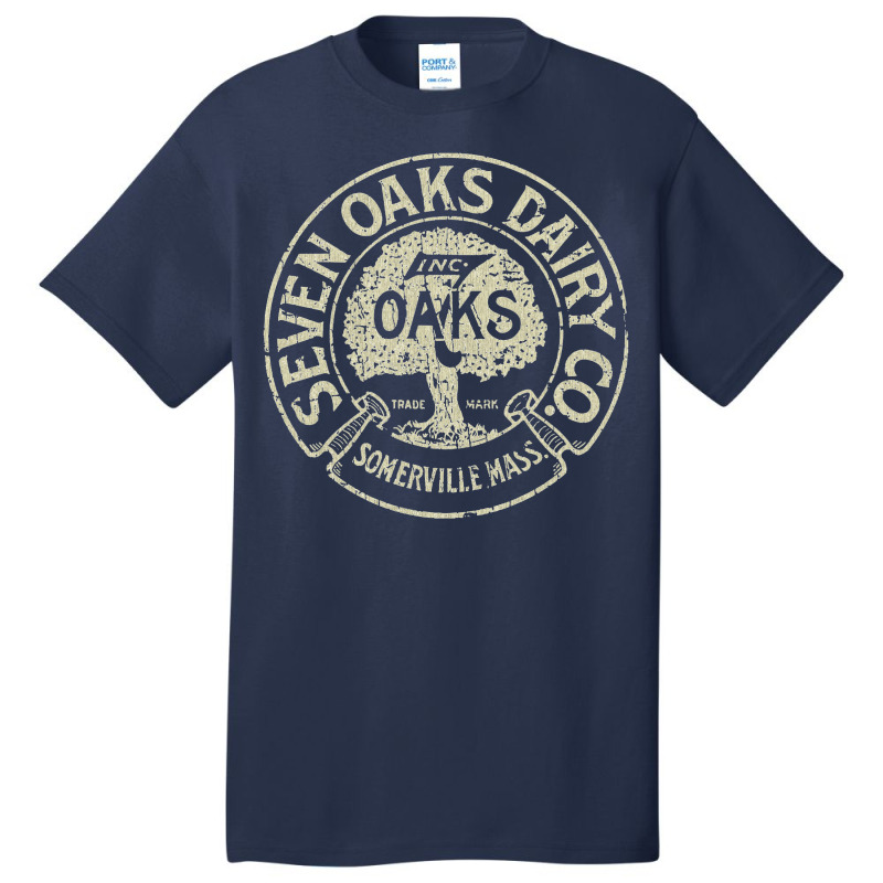 Seven Oaks Dairy Co. 1918, Dairy Basic T-shirt | Artistshot