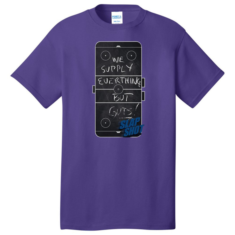 Slap Shot, Chalkboard, Basic T-shirt | Artistshot