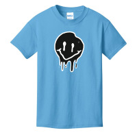 Black Smiley Basic Youth T-shirt | Artistshot