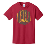 Camp Fire Basic Youth T-shirt | Artistshot