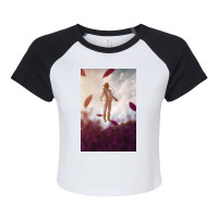 Fly To Freedom Raglan Crop Top | Artistshot