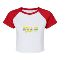 Brooklyn Nine Nine Raglan Crop Top | Artistshot