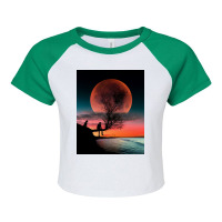 Moon Raglan Crop Top | Artistshot