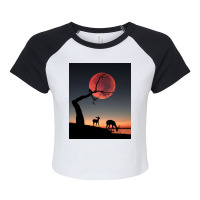 Fullmoon Raglan Crop Top | Artistshot