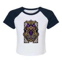 Anubis Mecha Raglan Crop Top | Artistshot