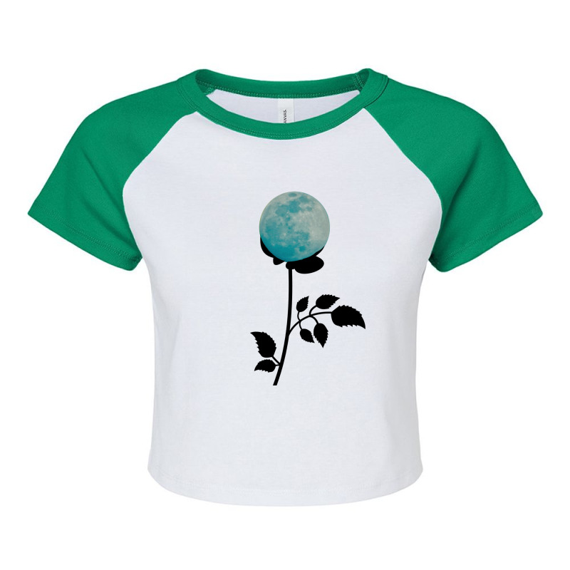 Moon Raglan Crop Top | Artistshot