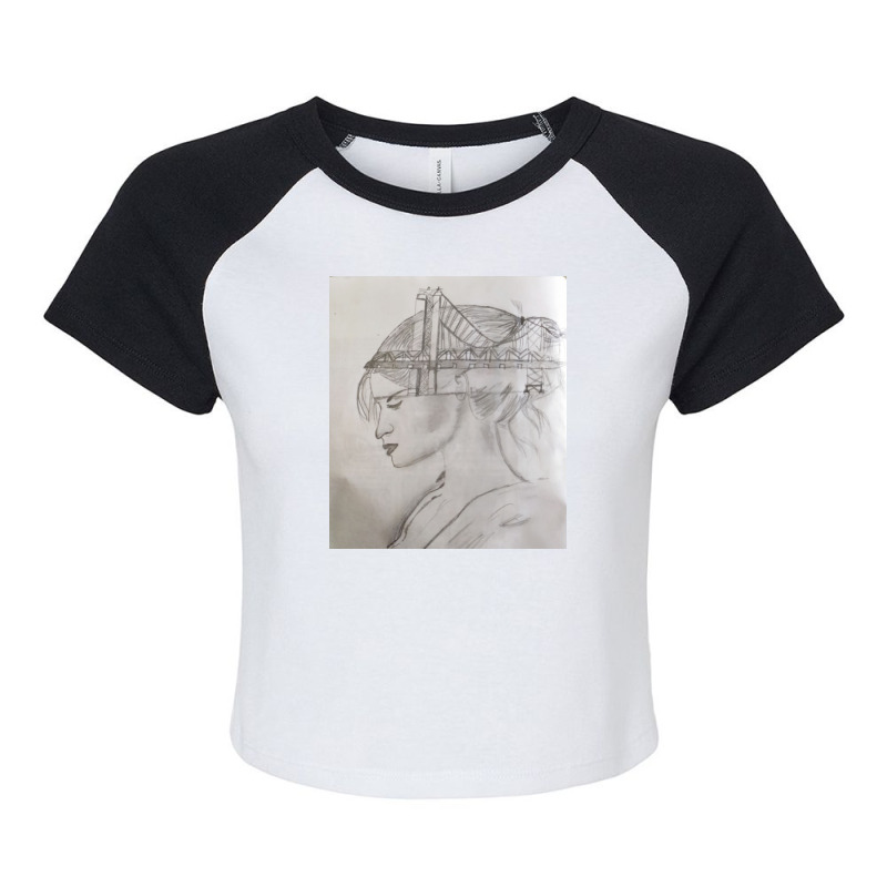 Bhawana Raglan Crop Top by CUSER3701 | Artistshot