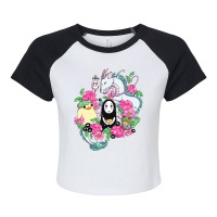 Studio Ghibli Raglan Crop Top | Artistshot