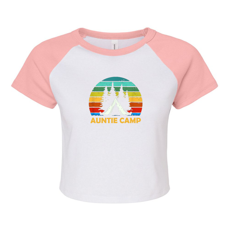 Auntie Camp Raglan Crop Top by hoainv | Artistshot