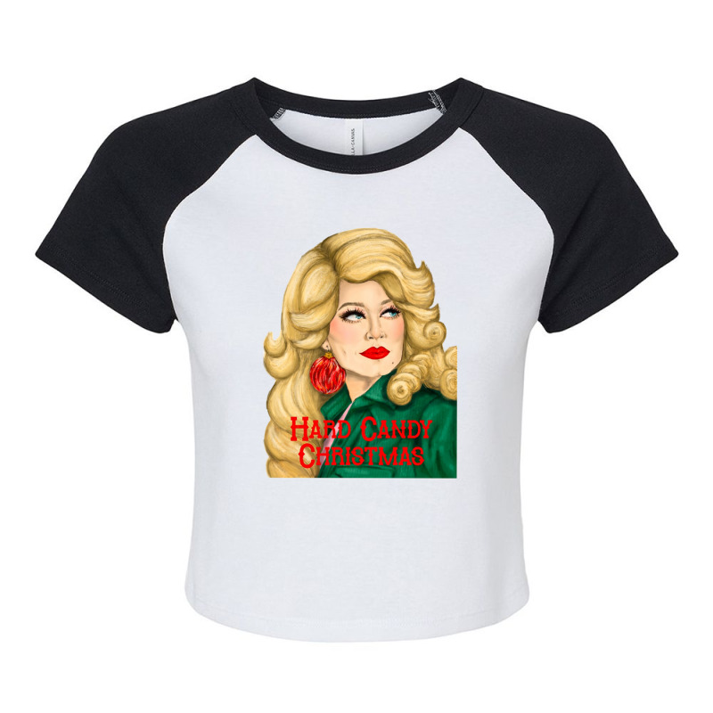 Hard Candy Christmas Raglan Crop Top by Kamal Mardhiyah | Artistshot