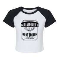 Buffalo Bill's Body Lotion In Black Raglan Crop Top | Artistshot