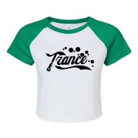 Trance Club Raglan Crop Top | Artistshot