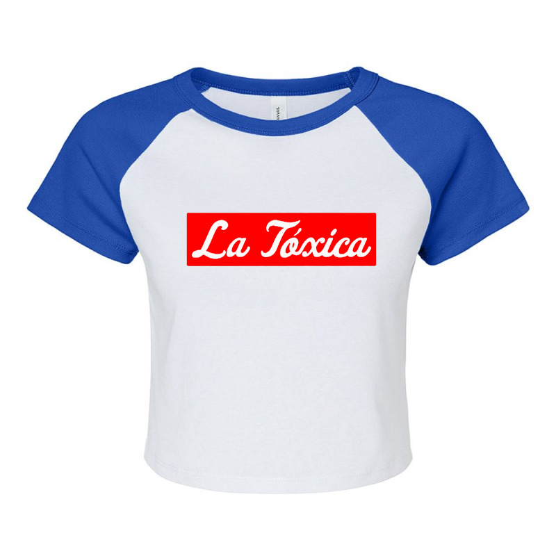 La Toxica Toxic Premium Raglan Crop Top by Romeo and Juliet | Artistshot