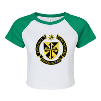 Roman Catholic Raglan Crop Top | Artistshot