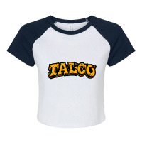 Talco Ska Punk Raglan Crop Top | Artistshot