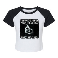 Teenage Jesus And The Jerks Live 1977 - 1979 Raglan Crop Top | Artistshot