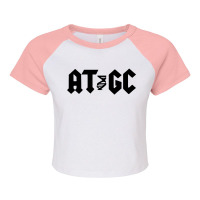 Dna At Gc Raglan Crop Top | Artistshot