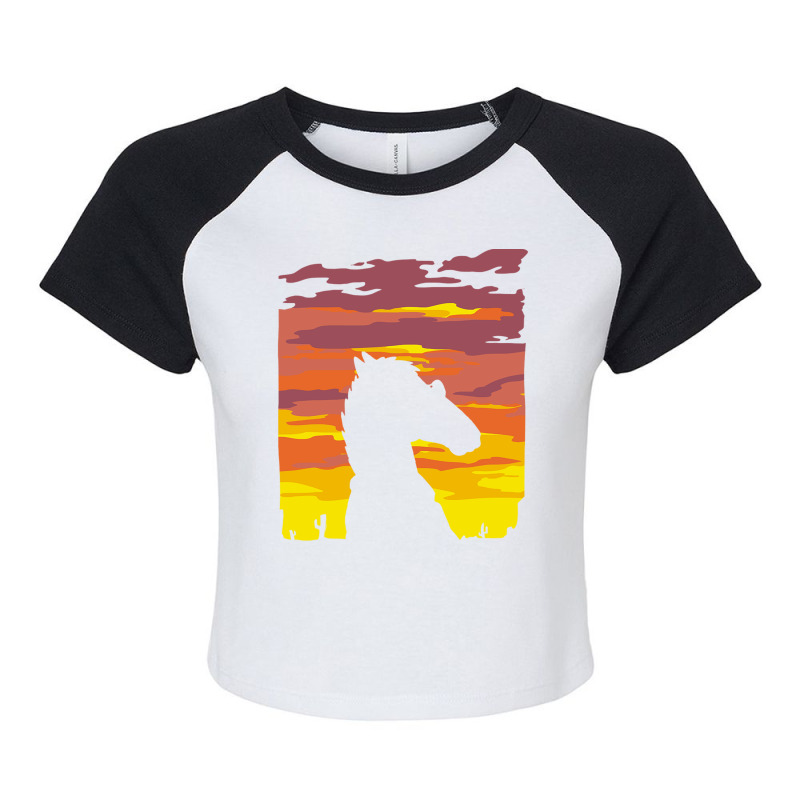 Escape From L.a. Raglan Crop Top by chrisnom | Artistshot