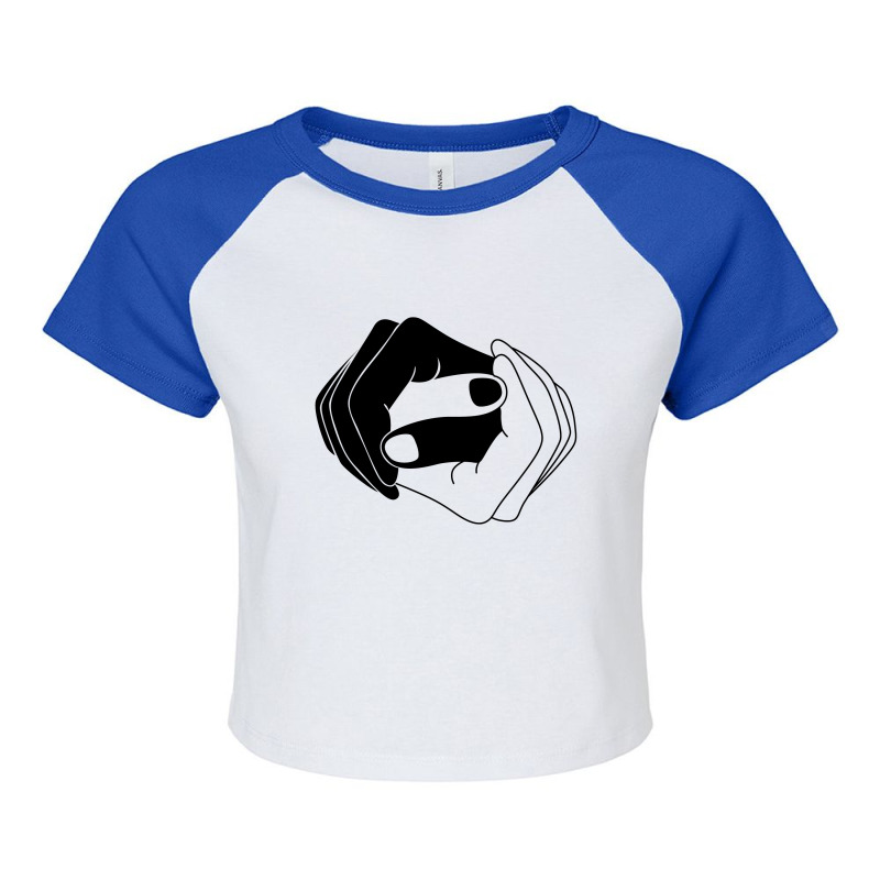 Together And Forever Raglan Crop Top | Artistshot