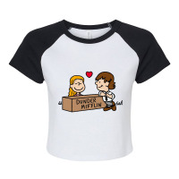 Office Love! Raglan Crop Top | Artistshot