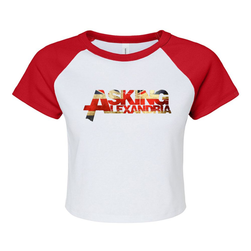 Asking Alexandria Metalcore Raglan Crop Top by billy art | Artistshot