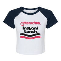 Maruchan Raglan Crop Top | Artistshot