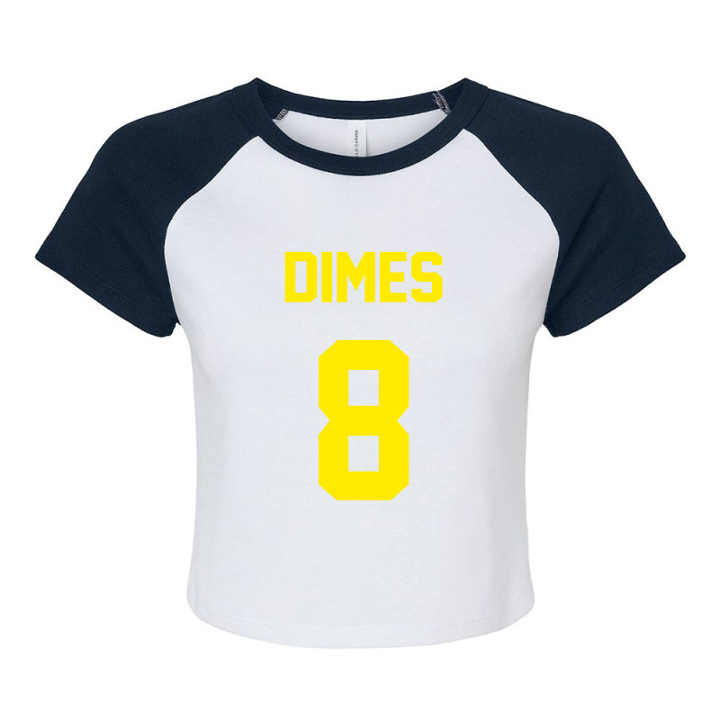 Danny Dimes New York Raglan Crop Top by tatadina | Artistshot