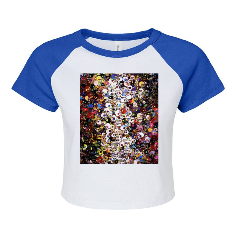 I Do Not Rule My Dreams Raglan Crop Top by shafermichelle | Artistshot