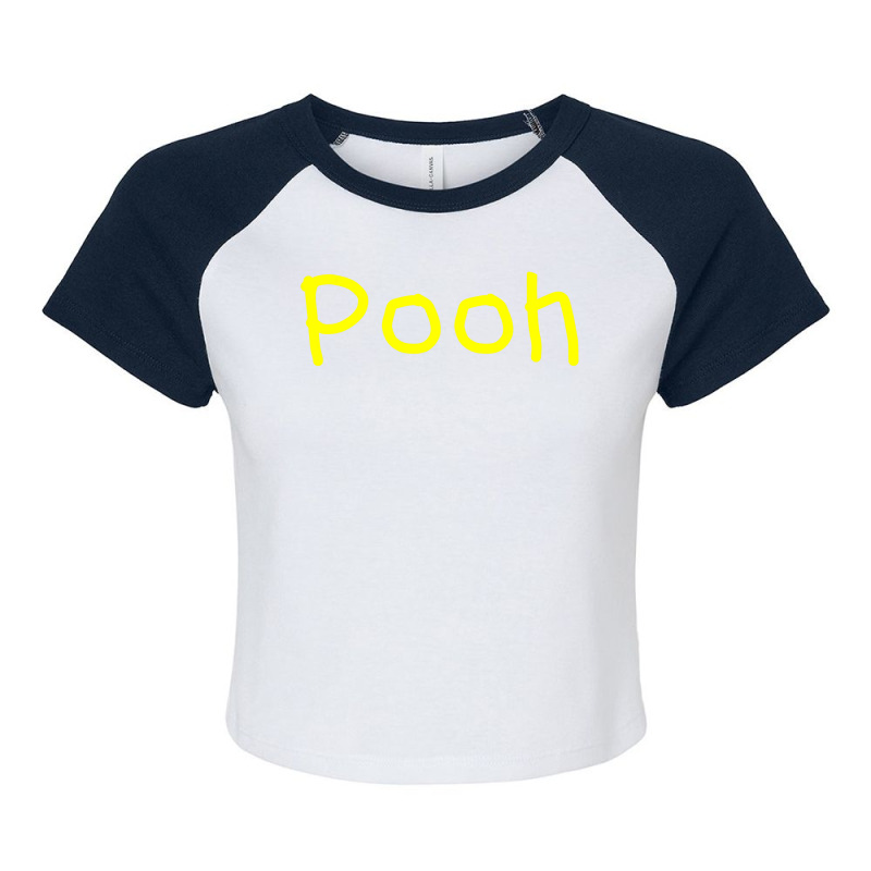 Nickname Pooh Shirt First Given Name Family Halloween T Shirt Raglan Crop Top by time5803 | Artistshot