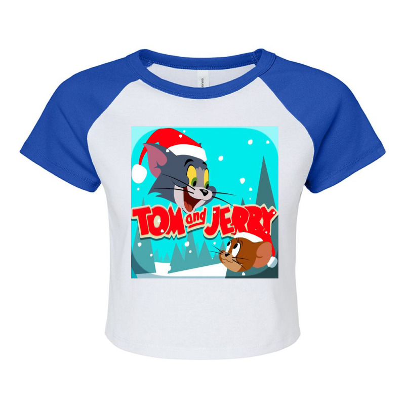 All I Want For Christmas Is You Raglan Crop Top by ABudiPranoto | Artistshot