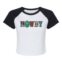 Howdy Raglan Crop Top | Artistshot