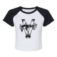 The Vandals Raglan Crop Top | Artistshot