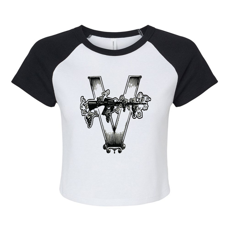 The Vandals Raglan Crop Top by desnanda | Artistshot