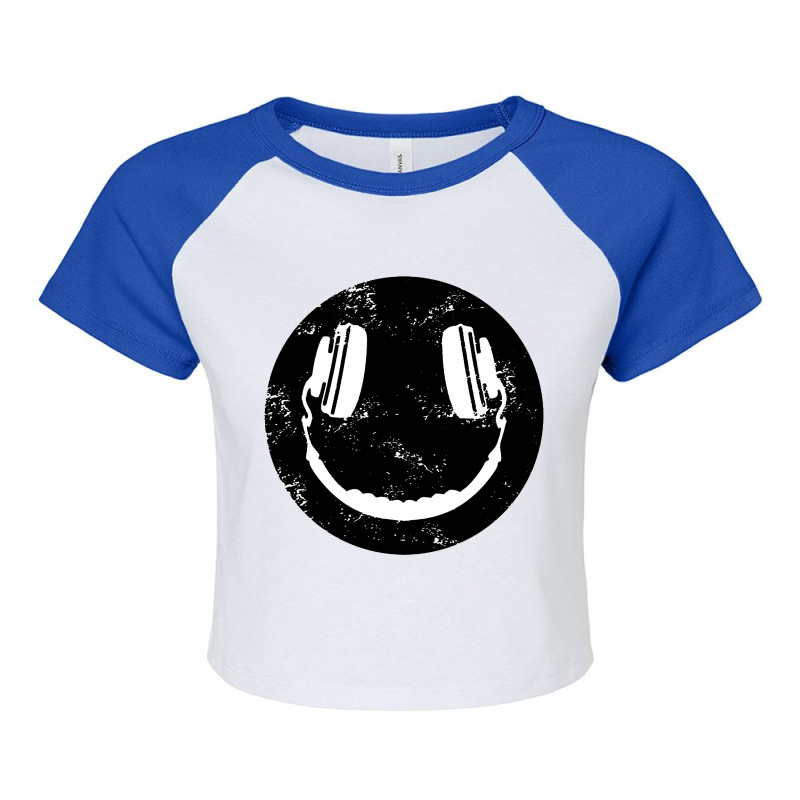 Music Raglan Crop Top by Best Seller Apparel | Artistshot