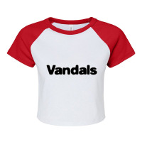 Best The Vandals Music Raglan Crop Top | Artistshot