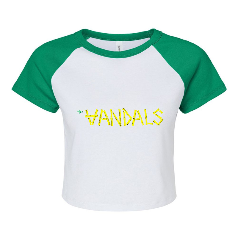 Best The Vandals Music Raglan Crop Top | Artistshot