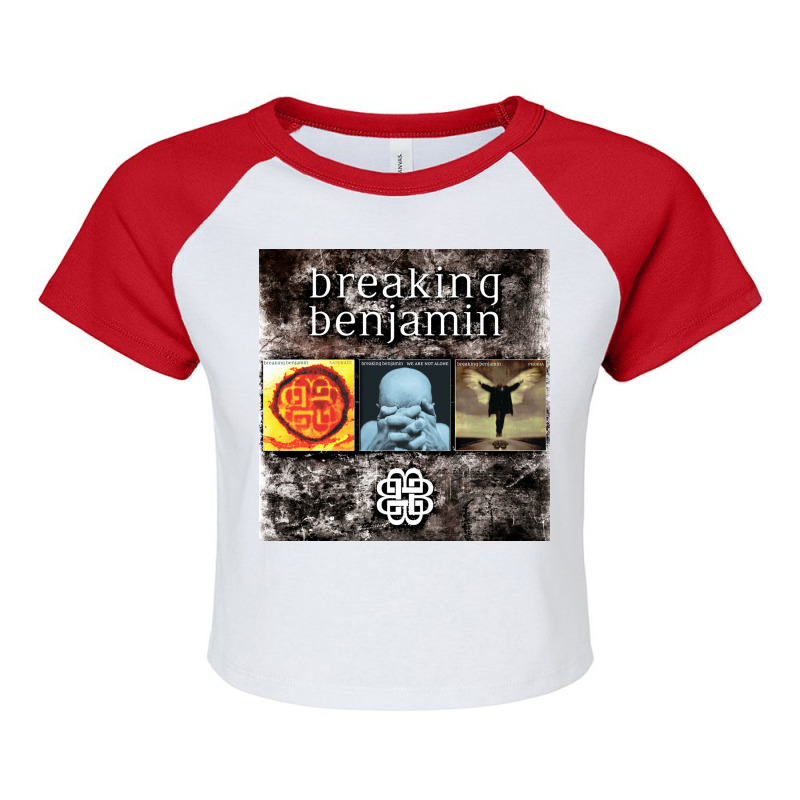 Best Breaking Benjamin Music Raglan Crop Top by Tantih | Artistshot