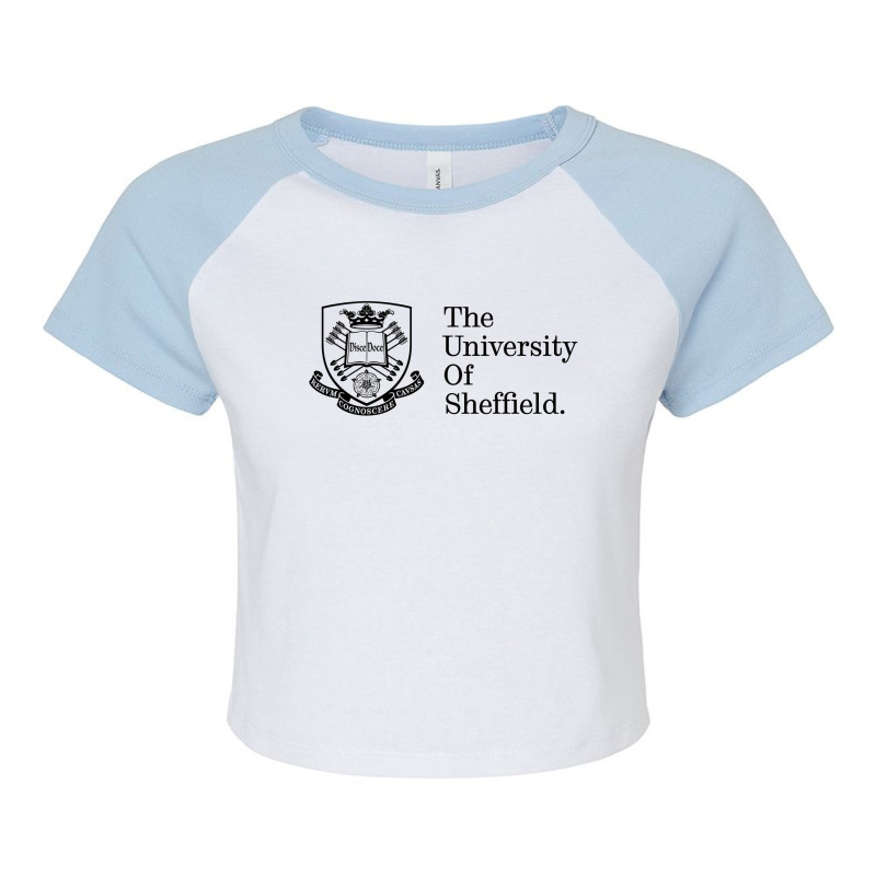 The University Of Sheffield. Raglan Crop Top by coşkun | Artistshot