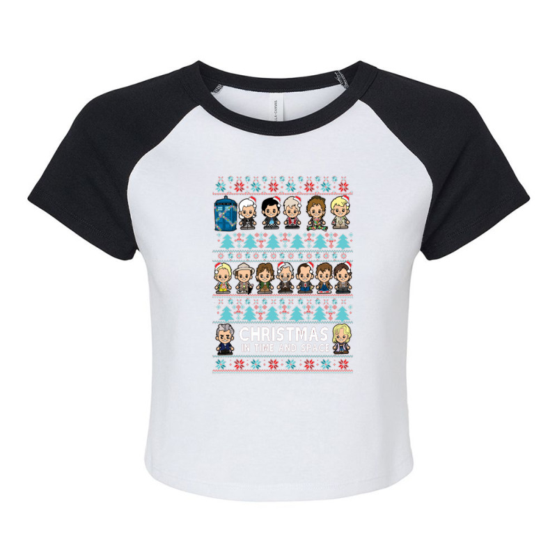 Lil Doctors Christmas Jumper With Added Raglan Crop Top | Artistshot