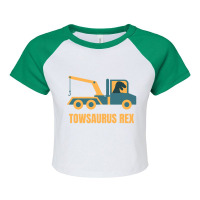 Truck Raglan Crop Top | Artistshot