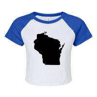 State Of Wisconsin   Wisconsin Raglan Crop Top | Artistshot